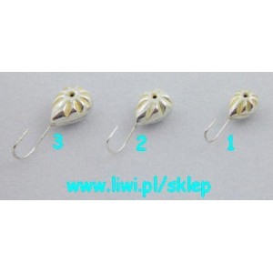 Mormyszka posrebrzana MS20/20