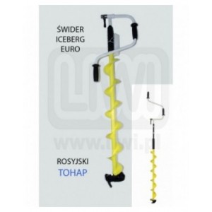 Teleskopowy świder do lodu Tonar ICEBERG - fi 130 EURO