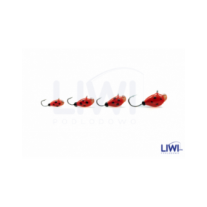 Mormyszka Biedronka z cyrkonią MW7/2 wolfram