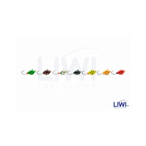 Mormyszka Biedronka z cyrkonią MW7/2 wolfram