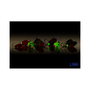 Mormyszka Biedronka z cyrkonią MW7/2 wolfram