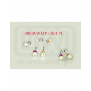 Mormyszka wolframowa Oczko Fluo MW7/5