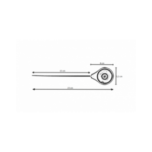 Wędka poliwęglanowa landrynka W34