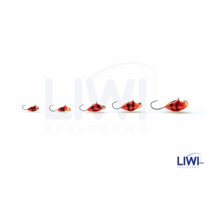 Mormyszka Zebra z cyrkonią MW7/3 wolfram