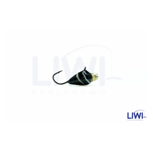 Mormyszka Zebra z cyrkonią MW7/3 wolfram