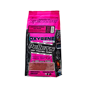 OXYGENE MICRO PELLET GENLOG 0,8kg-Czerwony robak
