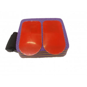 Dwukomorowe pudełko termiczne na nogę P19