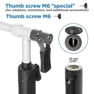 Teleskopowy świder do lodu Tonar ICEBERG - ϕ 130 MINI