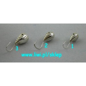 Mormyszka posrebrzana MS20/5